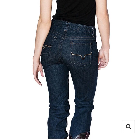 Kimes Ranch Betty Women's Dark Blue Boot Cut Jeans - Picture 2 of 12